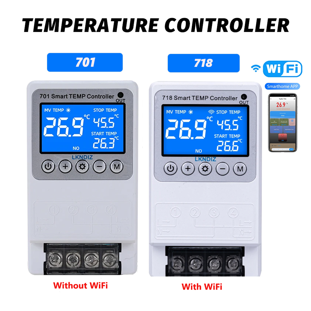 Controlador inteligente de tem - Wifi Thermostat avaliação e preço