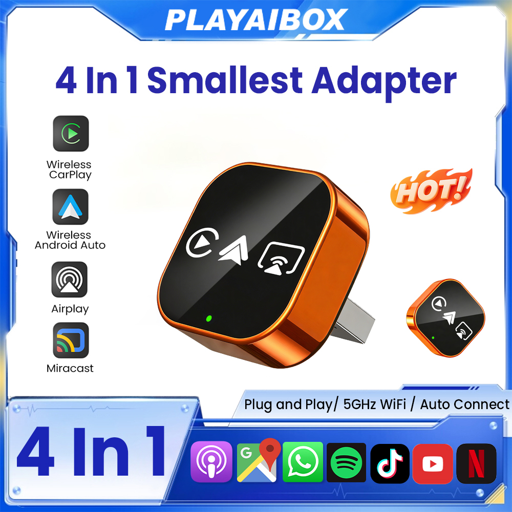 Adaptador Carplay 4 em 1 Novo  - Wifi Smart Plug avaliação e preço