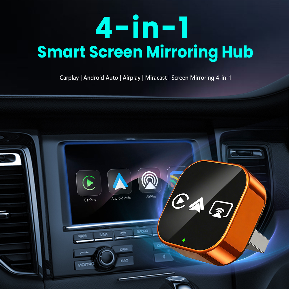 Adaptador Carplay 4 em 1 Novo  - Wifi Smart Plug avaliação e preço