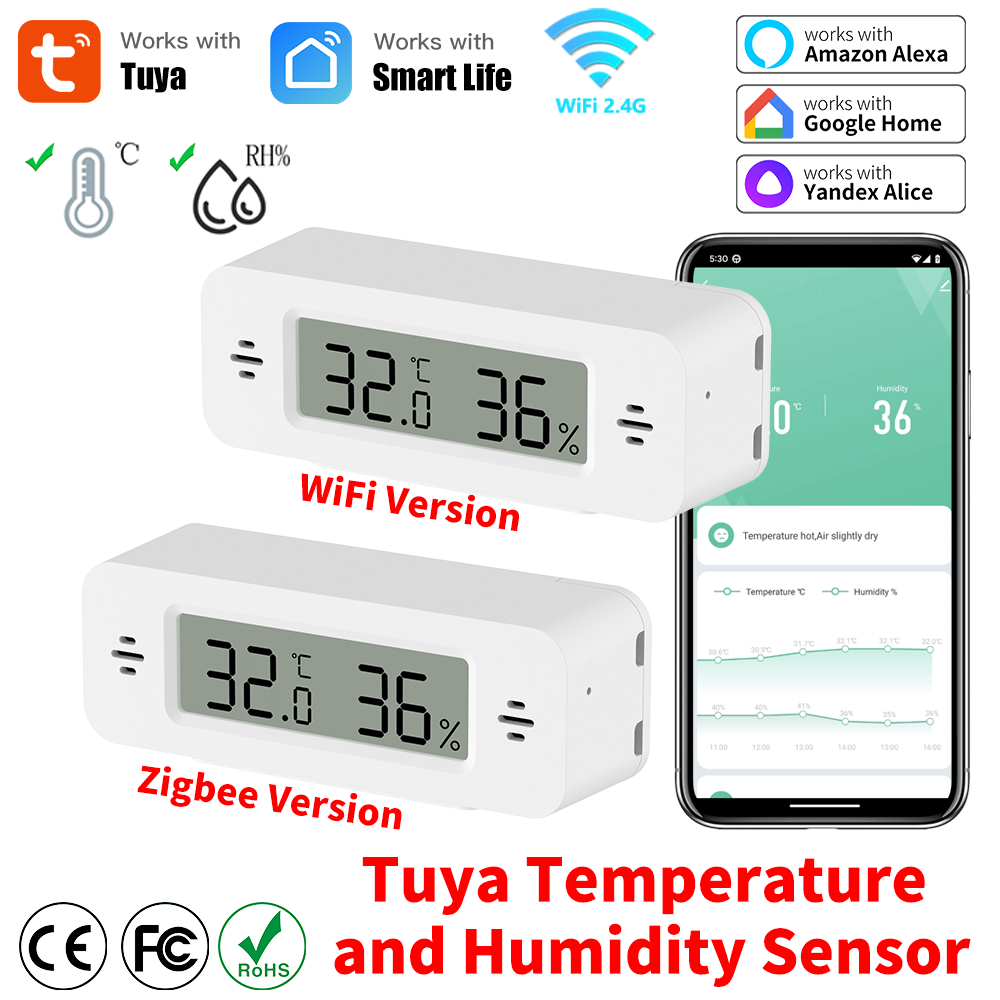 Tuya wifi/zigbee sensor de umi - Smart Home Automation Kit avaliação e preço