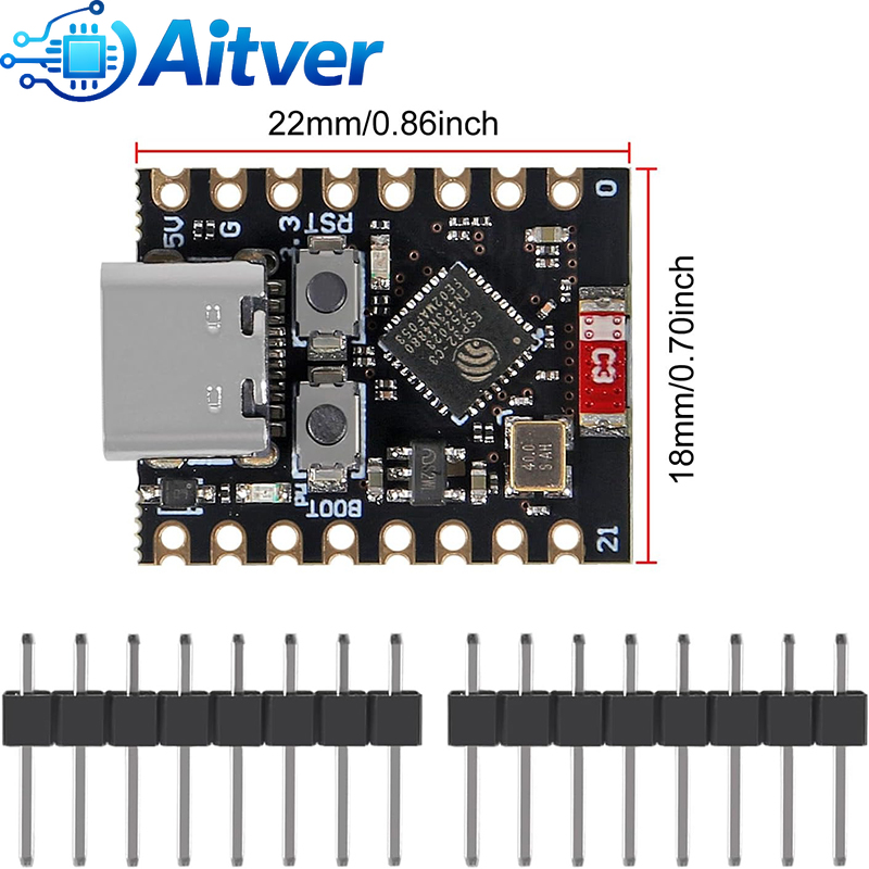 Esp32 c3 supermini placa de de - Microcontroller Kit avaliação e preço