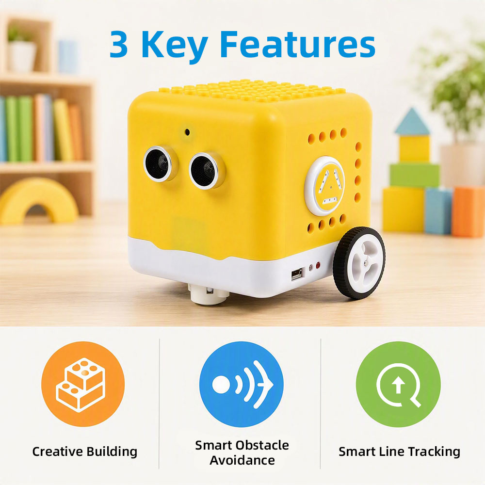 Kit robô programável kidsbits, - Stem Robotics Kit avaliação e preço