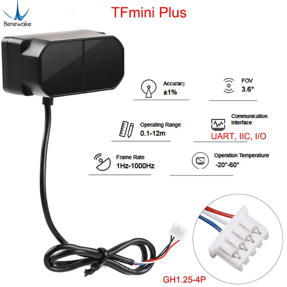 Sensor LiDAR Benewake TFmini-S - Sensor Kit Arduino avaliação e preço