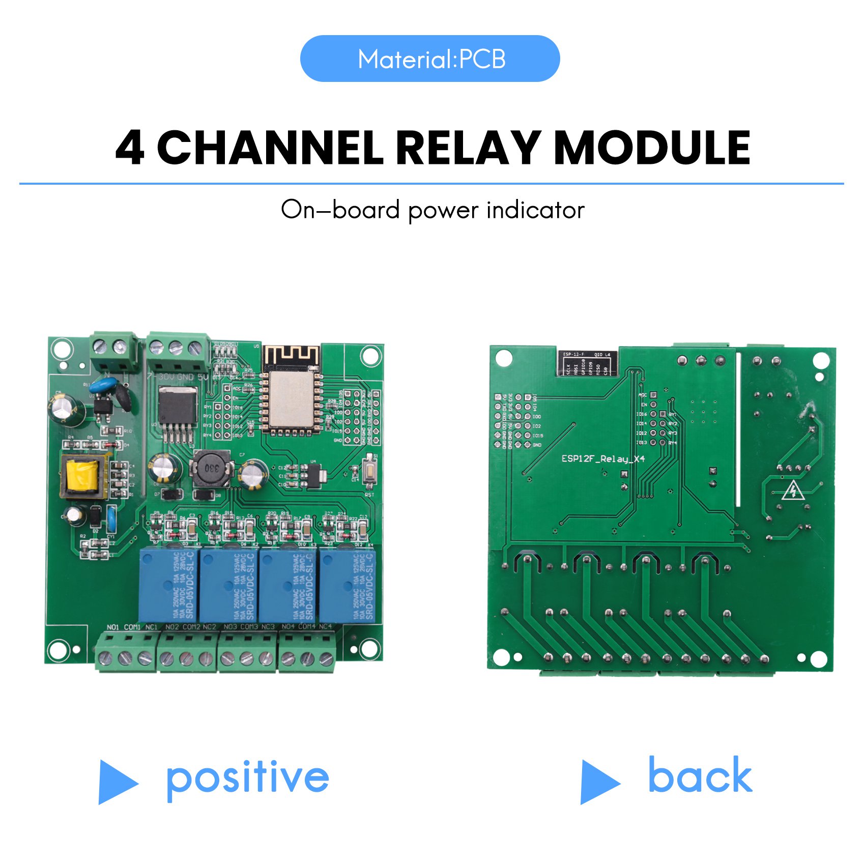 SCLS ESP8266 Módulo de relé se - Esp8266 Relay Module avaliação e preço