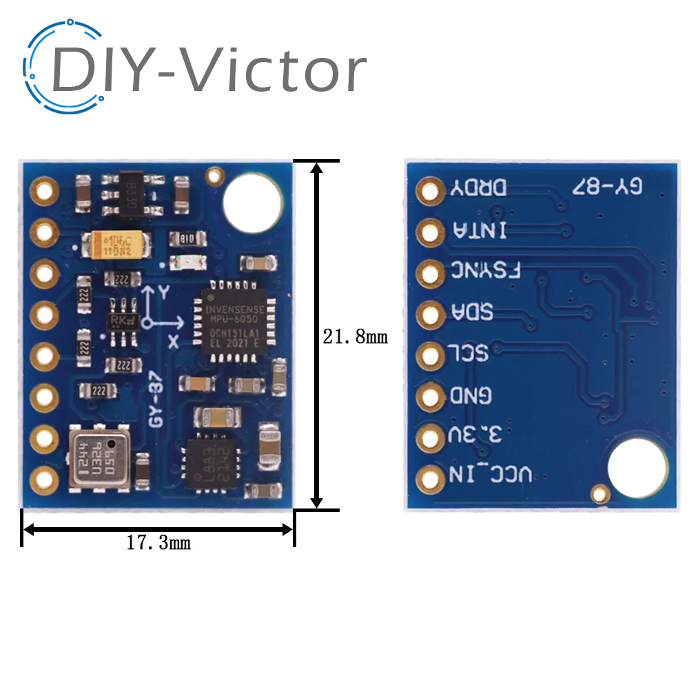 Módulo GY-87 10DOF Original MP - Sensor Kit Arduino avaliação e preço