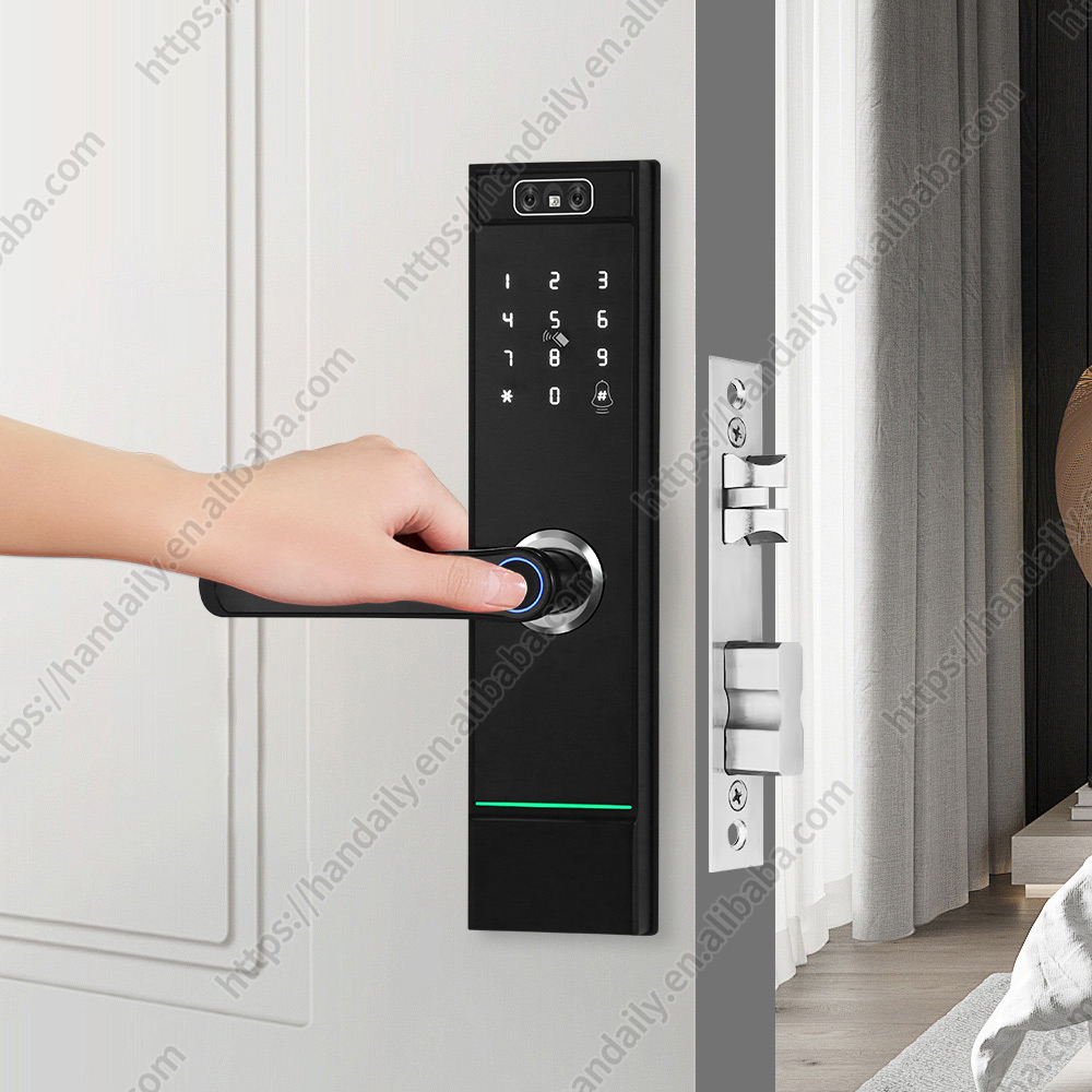 Alta segurança atacado 3d reco - Smart Door Lock Wifi avaliação e preço