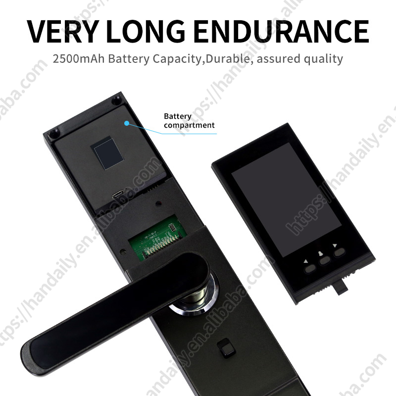 Alta segurança atacado 3d reco - Smart Door Lock Wifi avaliação e preço