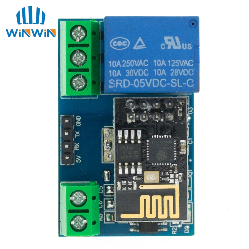 Esp8266 ESP-01 ESP-01S 5v módu - Esp8266 Relay Module avaliação e preço