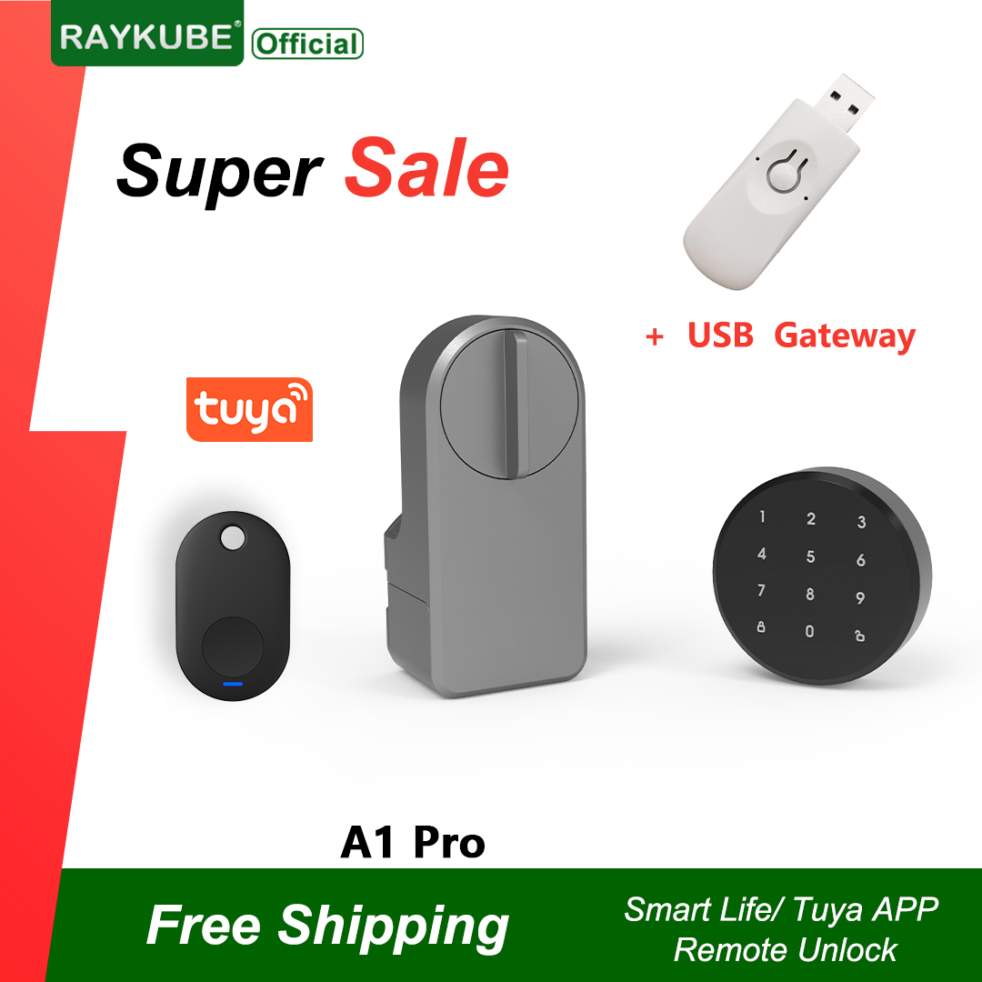 Raykube a1 pro tuya bel conjun - Smart Door Lock Wifi avaliação e preço