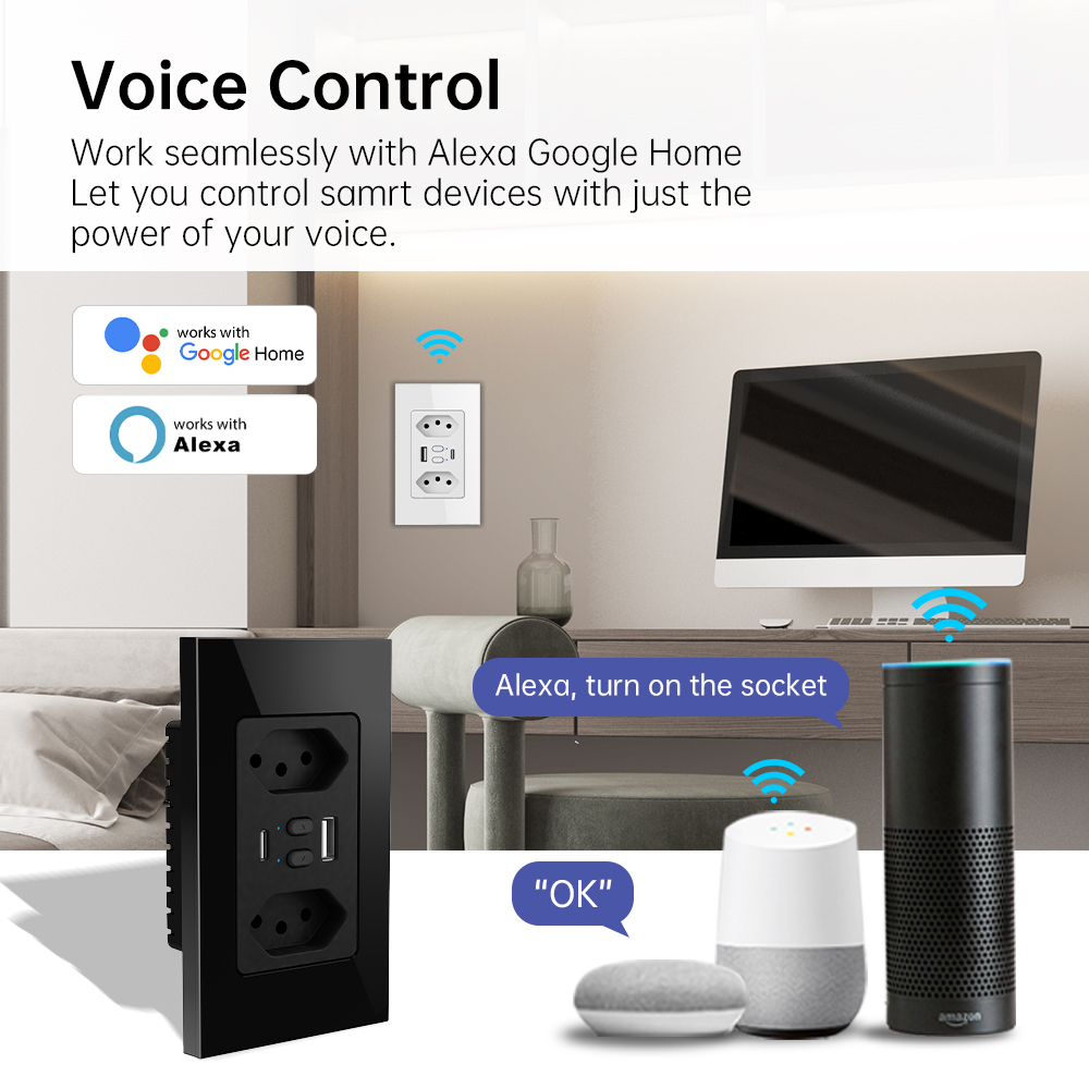 Tomada Inteligente Wi-Fi MANHO - Wifi Smart Plug avaliação e preço