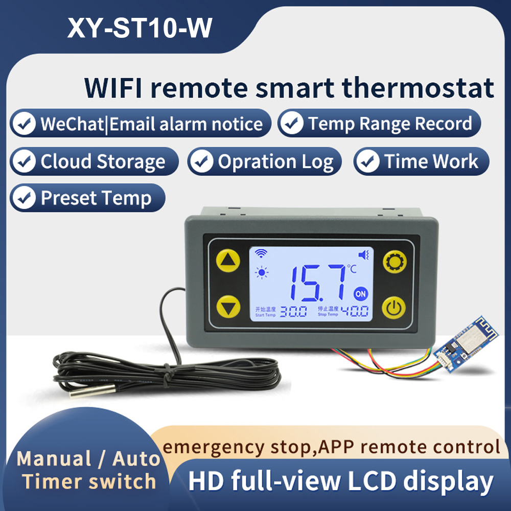 ST10-W/SA10-W/SA30-W/ST30-W DC - Wifi Thermostat avaliação e preço