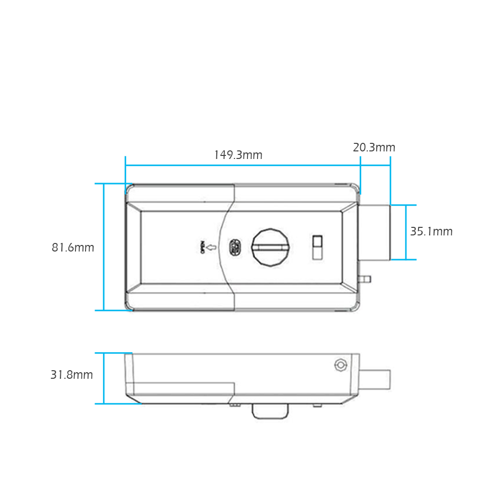 Fechaduras inteligentes à prov - Smart Door Lock Wifi avaliação e preço