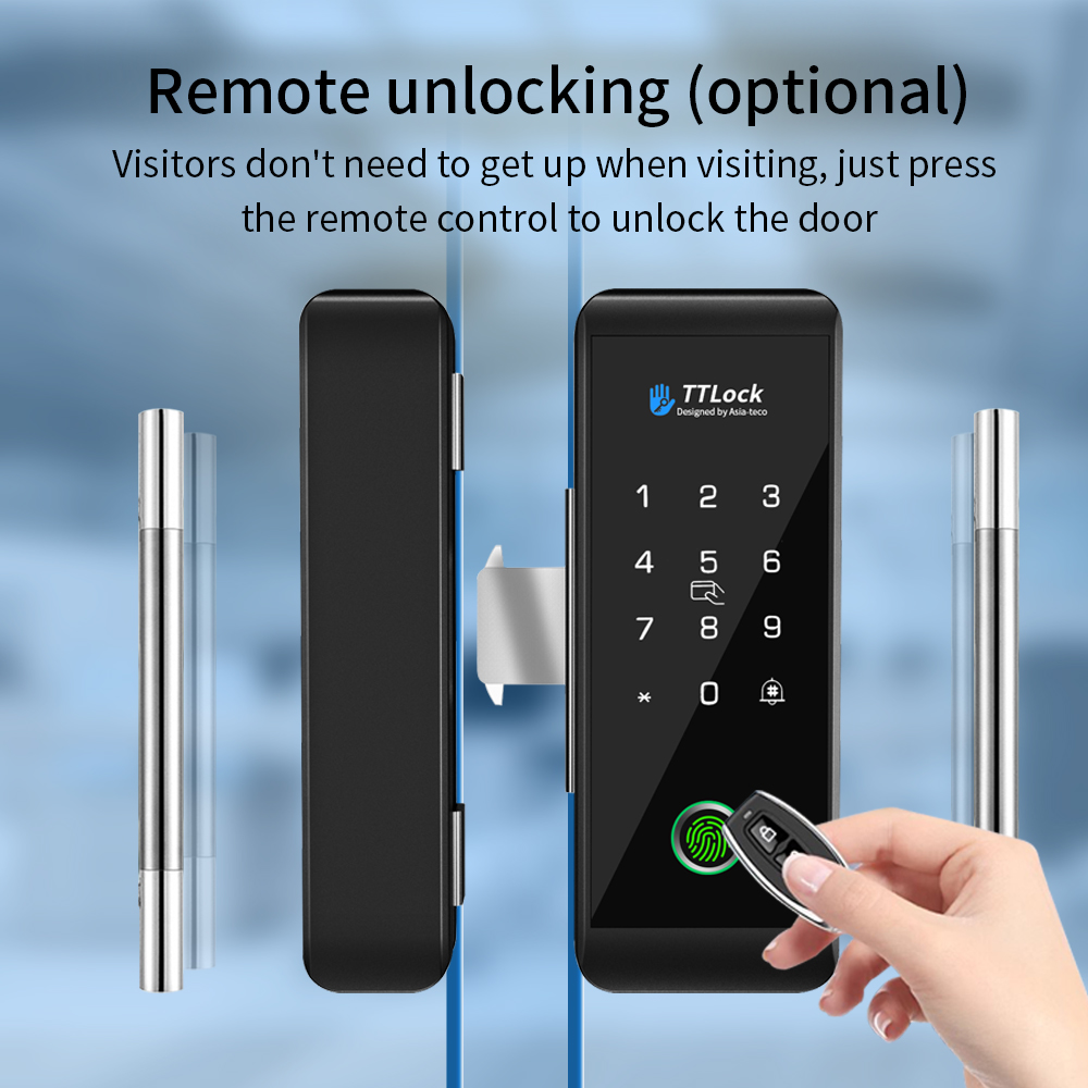 Fechadura de vidro inteligente - Smart Door Lock Wifi avaliação e preço