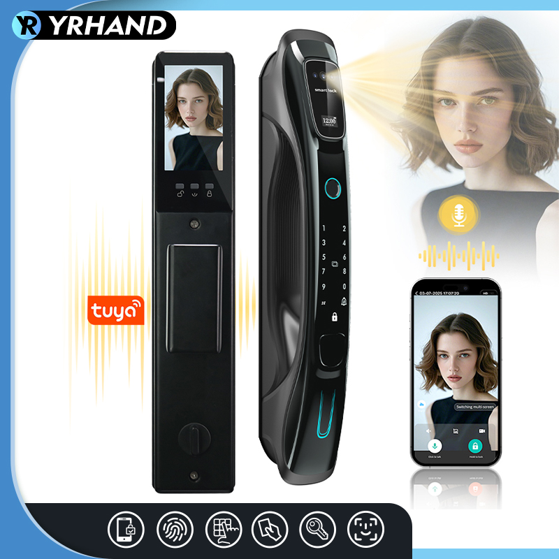 Fechadura inteligente com reco - Smart Door Lock Wifi avaliação e preço